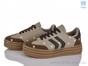 Купить Кросівки жіночі HT11-4 Lady Lily коричневий