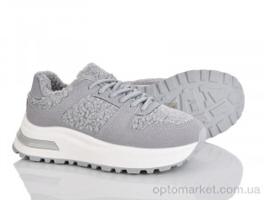 Купить Кросівки жіночі HY5621-248 Бабочка-Mengfuna-AESD сірий