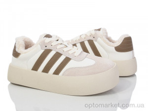 Купить Кросівки жіночі HZ01-M3438-3 beige Violeta only one бежевий