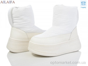 Купить Дутики жіночі HZ26-2-2 Ailaifa білий