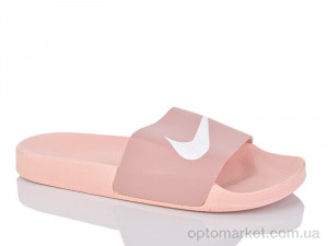 Шльопанці жіночі J001-1 рожевий N.ke рожевий  оптом от Optomarket