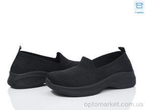 Купить Сліпони жіночі J1029-1 Hongquan чорний