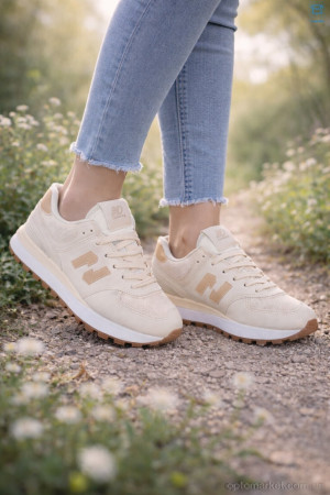 Кросівки жіночі J1038-5 Hongquan бежевий оптом от Optomarket