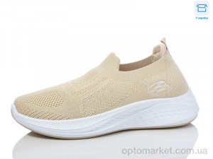 Купить Кросівки жіночі J1071 beige Hongquan бежевий