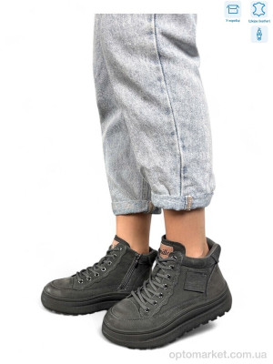 Купить Черевики жіночі J2001-2 grey Camille сірий