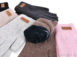 Рукавички жіночі J2027 mix Number one мікс оптом от Optomarket