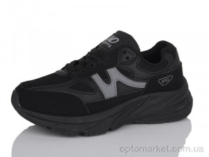 Купить Кросівки жіночі J2081-1 Hongquan чорний