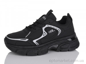 Купить Кросівки жіночі J2082-1 Hongquan чорний