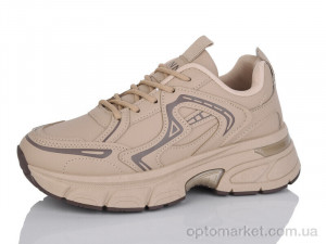 Купить Кросівки жіночі J2082-3 Hongquan коричневий