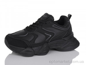 Купить Кросівки жіночі J2088-1 Hongquan чорний