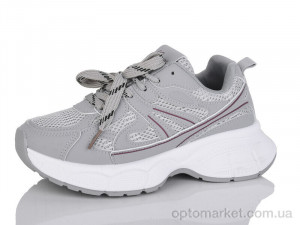 Купить Кросівки жіночі J2091-3 Hongquan сірий