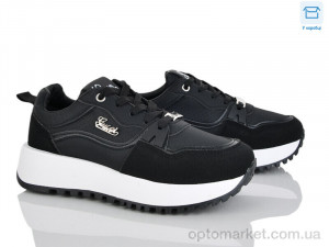 Купить Кросівки жіночі J2106-1 Hongquan чорний