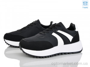 Купить Кросівки жіночі J2108-1 Hongquan чорний