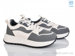 Купить Кросівки жіночі J2109-3 Hongquan сірий