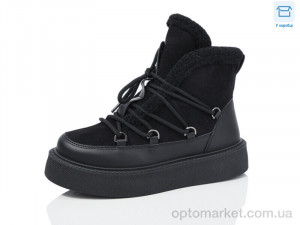 Купить Уги жіночі J985-1 Hongquan чорний