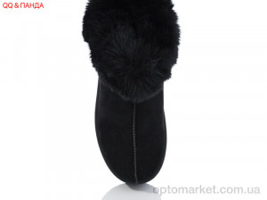 Уги жіночі J988-1 QQ shoes чорний  оптом от Optomarket
