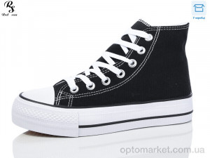 Купить Кеди жіночі J993-1 Hongquan чорний