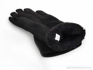 Рукавички жіночі JP02-81 black Number one чорний  оптом от Optomarket