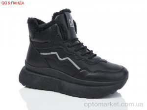 Купить Черевики жіночі JP30 black QQ shoes чорний