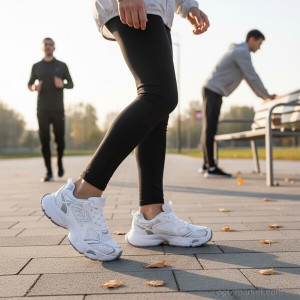 Кросівки жіночі JQ12-2 DaFuYuan білий  оптом от Optomarket