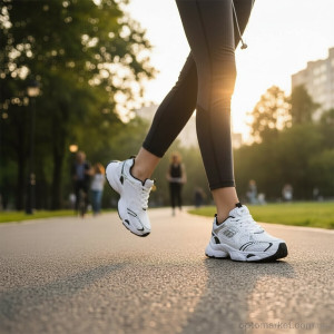 Кросівки жіночі JQ12-3 DaFuYuan білий  оптом от Optomarket