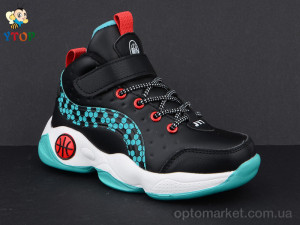 Кроссовки детские JY2650-16 Y.Top черный  оптом от Optomarket