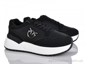 Кросівки жіночі K001 P.nko чорний  оптом от Optomarket