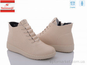 Купить Черевики жіночі K01-5 Saimaoji бежевий