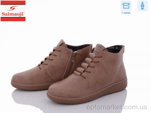 Купить Черевики жіночі K01-8 Saimaoji коричневий