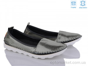 Купить Балетки жіночі K0159 шкіра Alta Brezza золотий