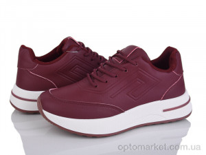 Купить Кросівки жіночі K034-5 Loretta бордовий