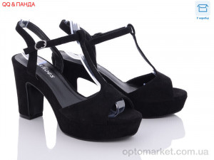 Купить Босоніжки жіночі K1-1 QQ shoes чорний