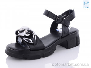 Купить Босоніжки жіночі K10-1 Golden beach чорний