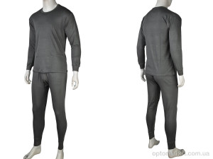 Термобілизна чоловічі K11 grey (XL) Lanbaoshi сірий  оптом от Optomarket