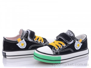 Купить Кеди дитячі K2006 черный KABC чорний