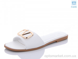 Купить Шльопанці жіночі K21-2 Golden beach білий