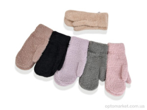 Купить Рукавиці жіночі K4 (норка) mix Shuyan мікс