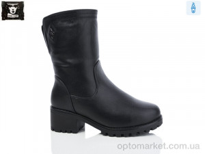 Купить Чоботи жіночі K506-1 Steel Land чорний