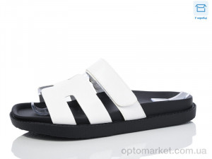 Купить Шльопанці жіночі K52-6 GB білий