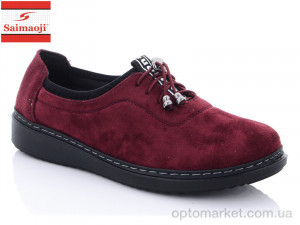 Купить Туфлі жіночі K53-16 Saimaoji бордовий