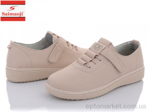 Купить Туфлі жіночі K56-5 Saimaoji бежевий