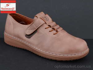 Туфлі жіночі K56-8 Saimaoji коричневий  оптом от Optomarket
