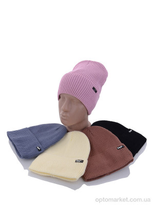 Шапка жіночі KA124 mix флис D.or мікс  оптом от Optomarket
