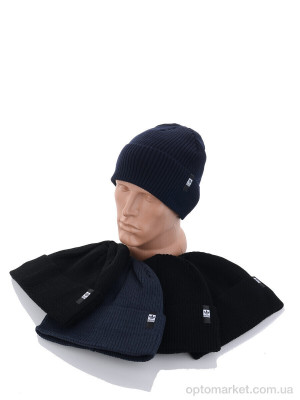 Шапка чоловічі KA145 mix флис A.idas мікс  оптом от Optomarket