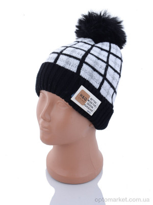 Купить Шапка дитячі KA180-1 black травка Red Hat чорний