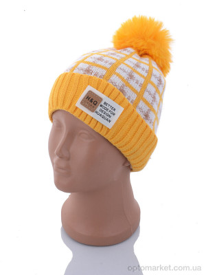 Купить Шапка дитячі KA180-5 yellow травка Red Hat жовтий