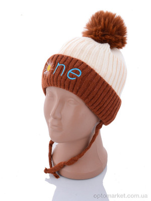 Купить Шапка дитячі KA181-3 beige травка Red Hat бежевий