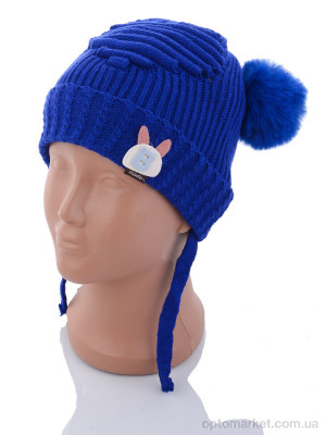 Купить Шапка дитячі KA184-3 blue травка Red Hat синій