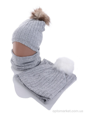 Купить Шапка дитячі KA321 комплект mix фліс Red Hat мікс