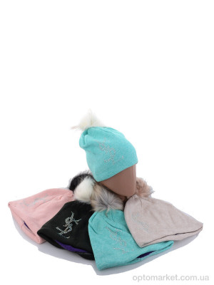 Купить Шапка дитячі KA977 mix фліс Y.es Saint Laurent мікс